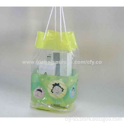 Transparent PVC cosmetic bag